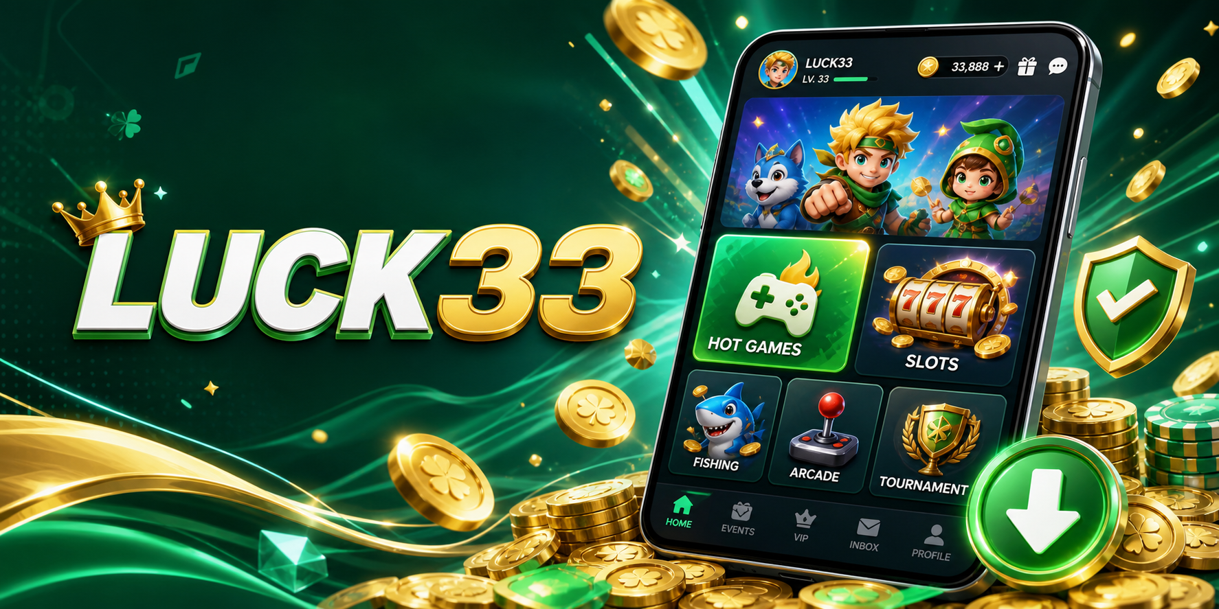Luck33 app download preview